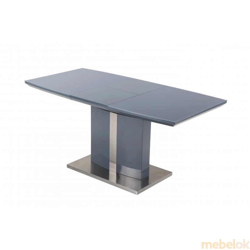 стол с видом в обстановке (Стол обеденный TM-57 графит)
