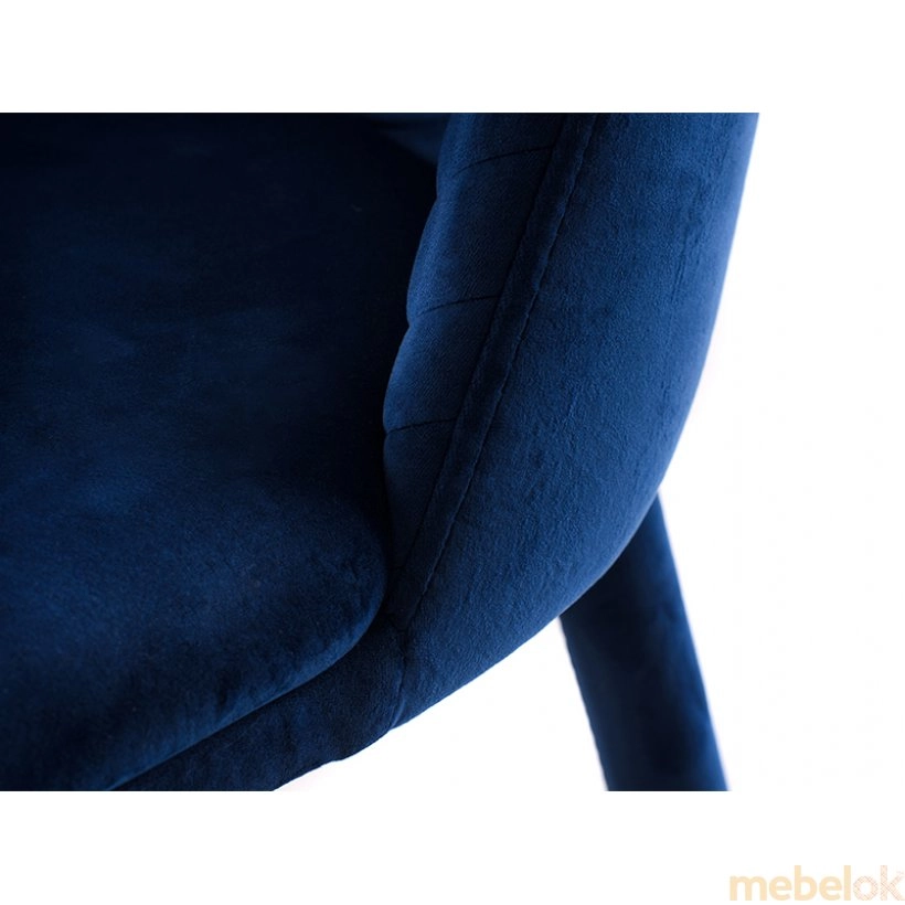 Стул M-25 тёмно-синий от фабрики Vetro Mebel (Ветро мебель)