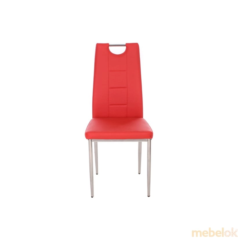 стул с видом в обстановке (Стул N-67 красный)