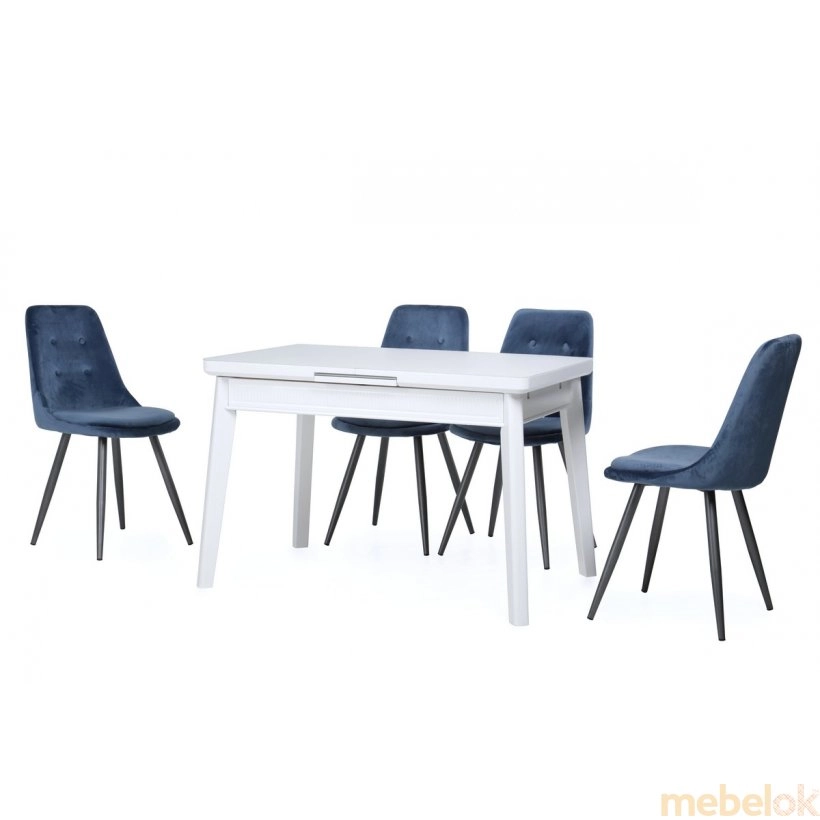 (Стіл TM-73 білий) Vetro Mebel (Ветро мебель)