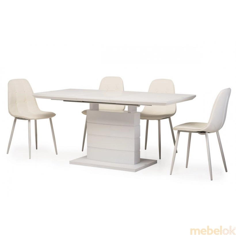 (Стол TMM-50-1 белый) Vetro Mebel (Ветро мебель)