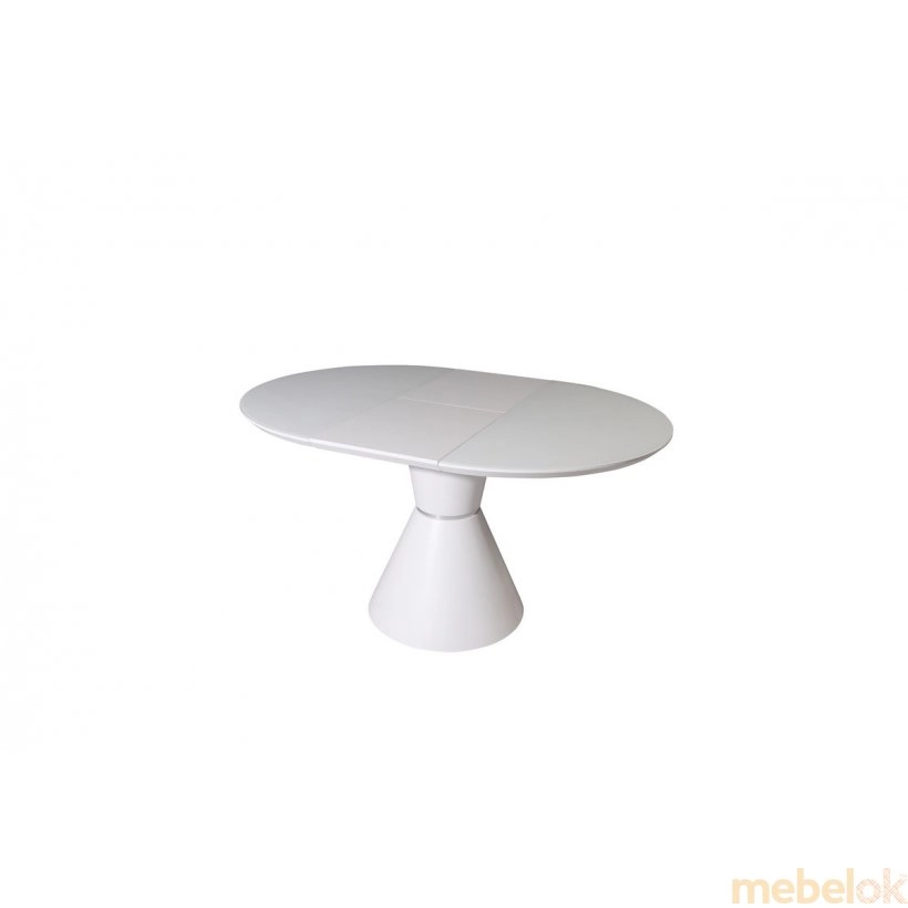 стол с видом в обстановке (Стол TML-651 белый)