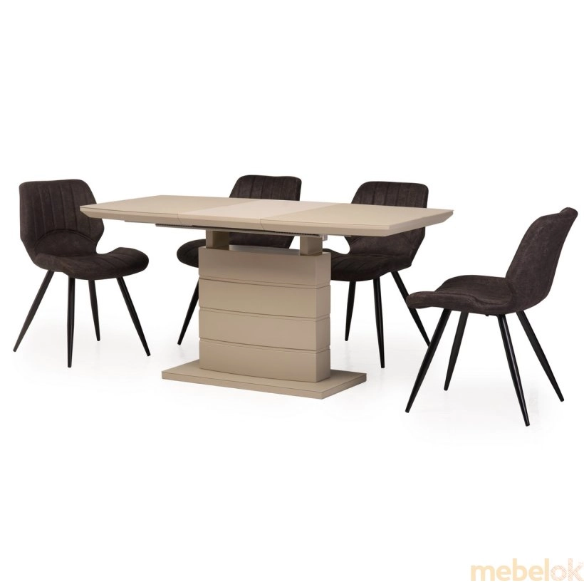 (Стол TMM-50-2 капучино) Vetro Mebel (Ветро мебель)