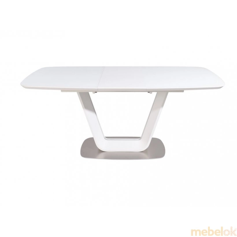 стол с видом в обстановке (Стол TML-770-1 белый)