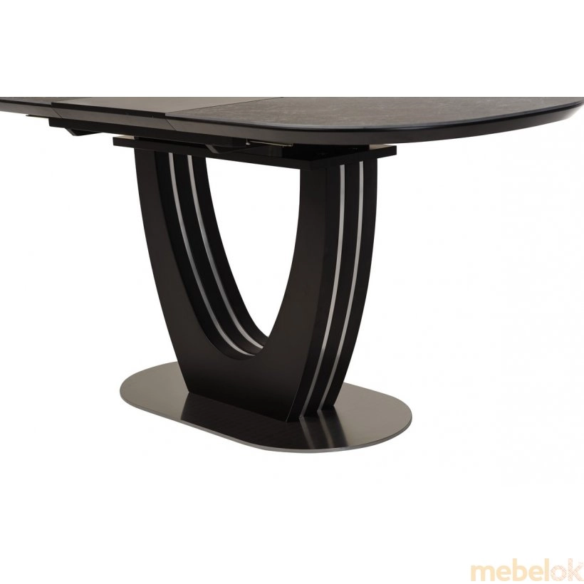 Стол керамический TML-866 черный оникс от фабрики Vetro Mebel (Ветро мебель)