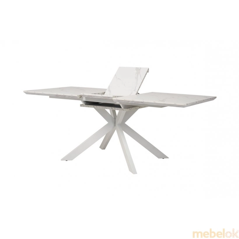 Стол TML-630 белый мрамор от фабрики Vetro Mebel (Ветро мебель)