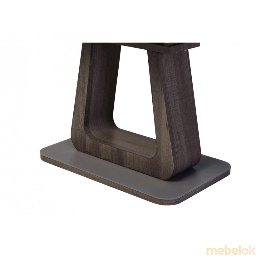 Стол ТМL-521-1 серый + серый дуб