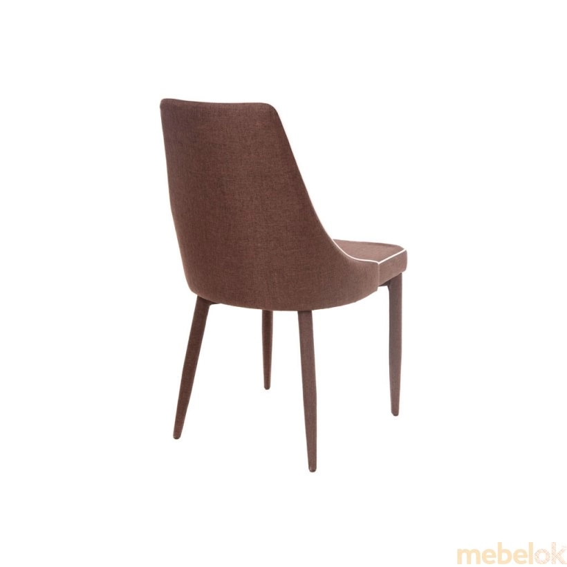 Стул M-03 тёмно коричневый от фабрики Vetro Mebel (Ветро мебель)