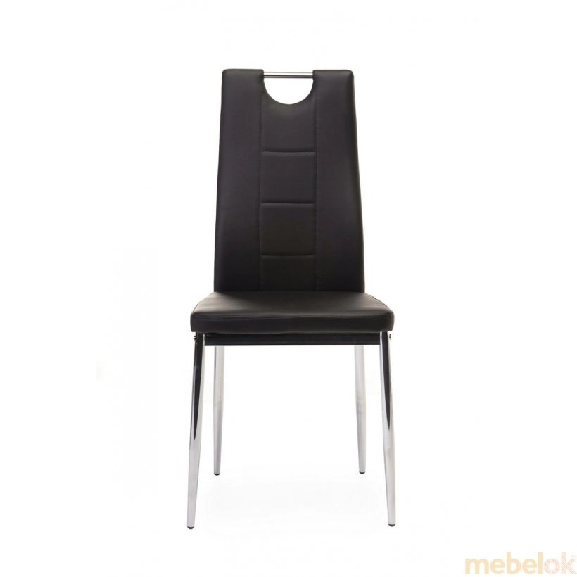 Стул N-67 черный от фабрики Vetro Mebel (Ветро мебель)
