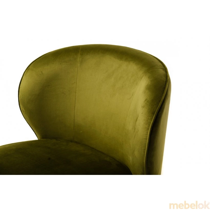 Кресло Фабио зеленый чай