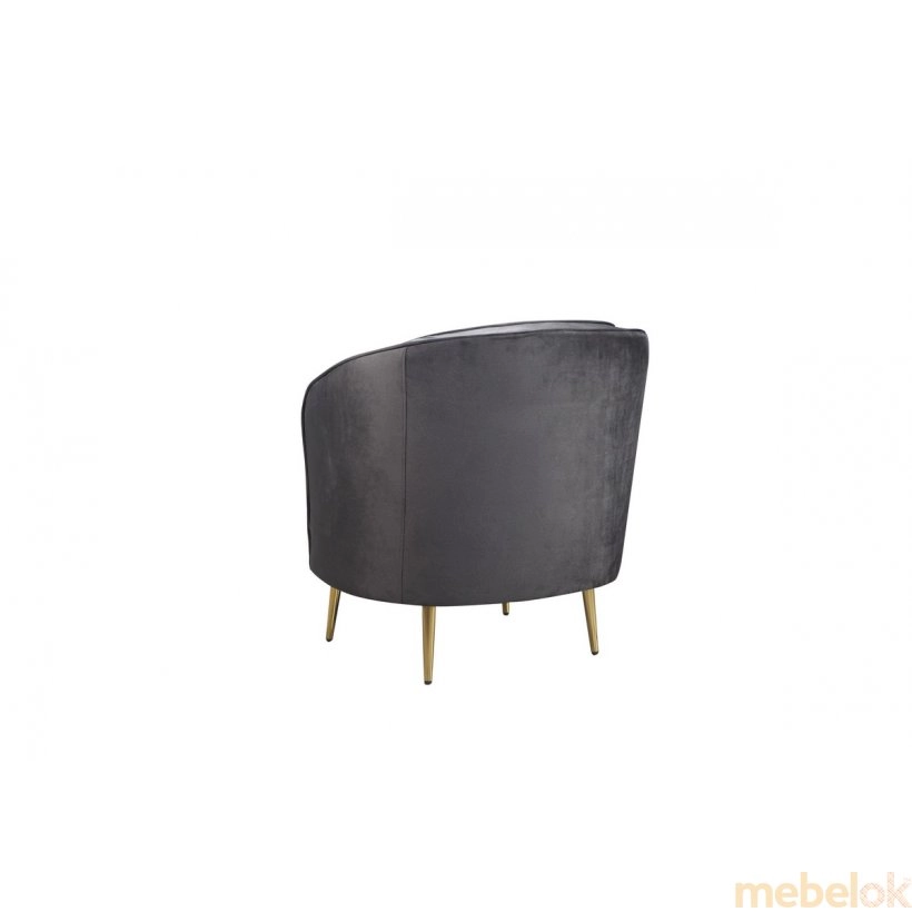 Кресло Моника серый от фабрики Vetro Mebel (Ветро мебель)