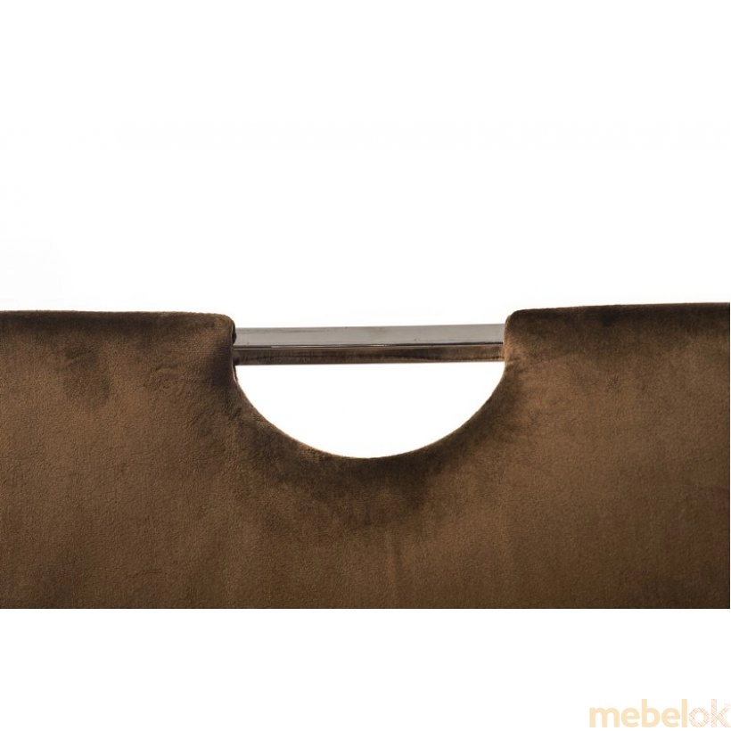 (Стул S-120 коричневый вельвет) Vetro Mebel (Ветро мебель)