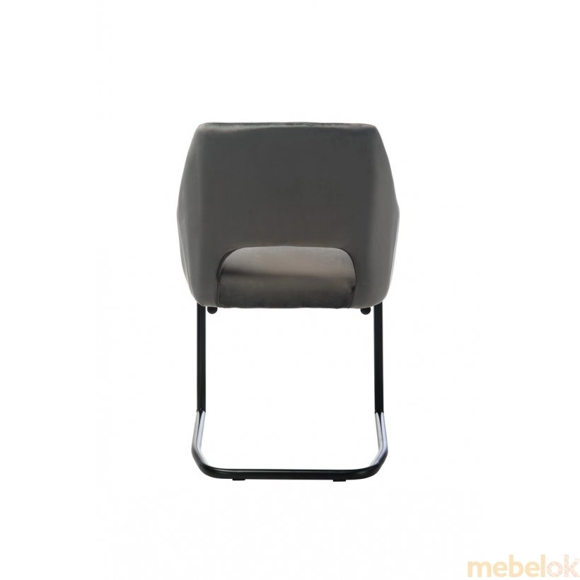 стул с видом в обстановке (Стул S-230 серый)