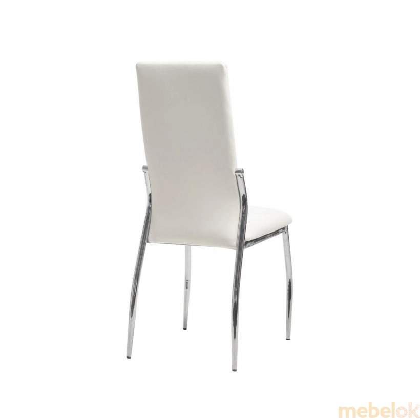 стілець з виглядом в обстановці (Стілець N-20-8 білий)