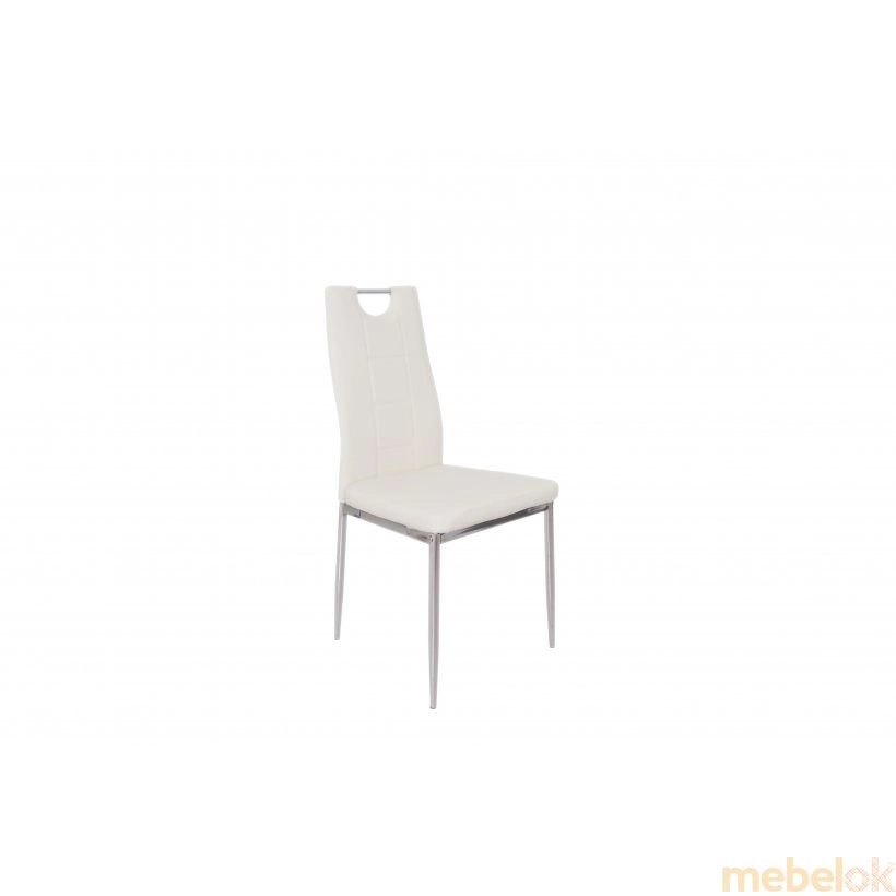 стул с видом в обстановке (Стул N-67 белый)