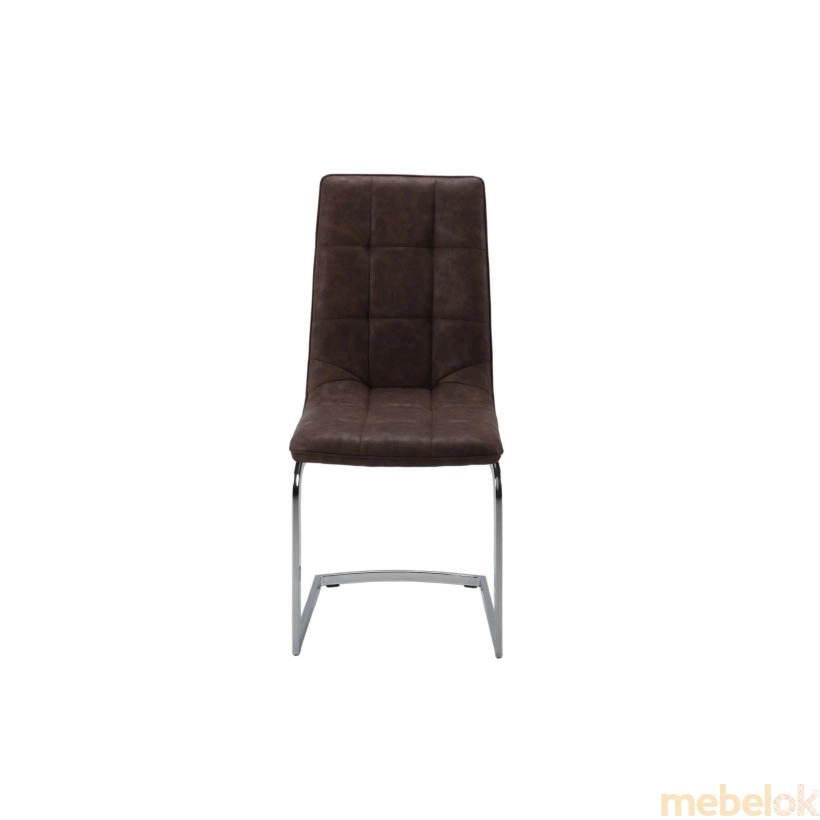 стул с видом в обстановке (Стул S-111 коричневый)
