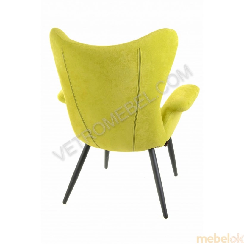 Крісло K-20 лайм від фабрики Vetro Mebel (Ветро мебель)