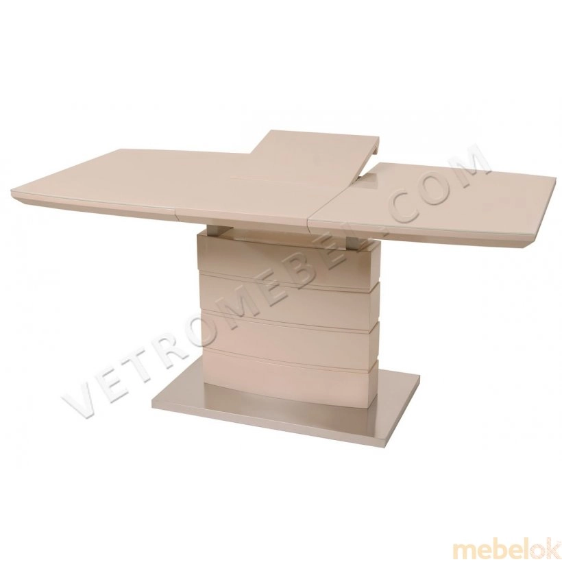Комплект стіл TM-50-1 + 4 стільці M-03-1 від фабрики Vetro Mebel (Ветро мебель)