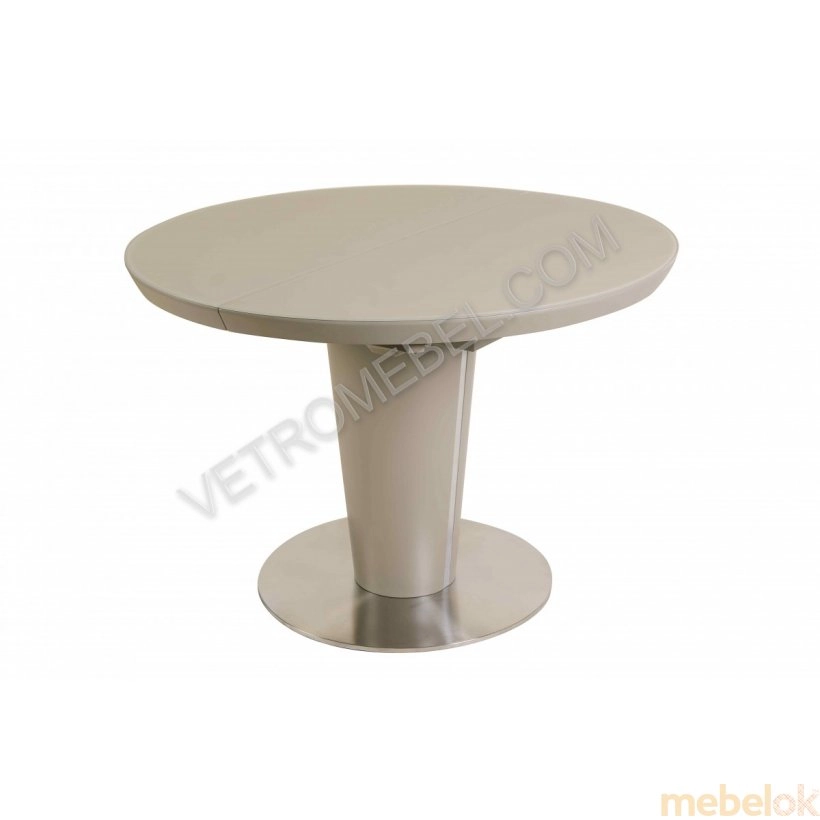 Комплект стіл TM-518 + 4 стільця S-203 капучіно від фабрики Vetro Mebel (Ветро мебель)