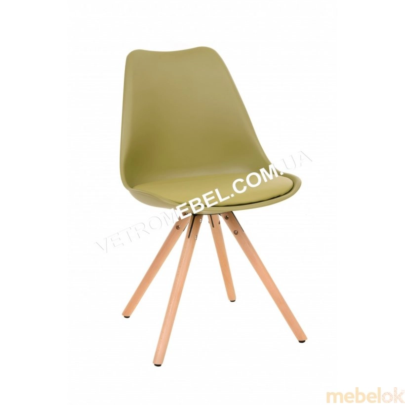 комплект стіл + стілець з виглядом в обстановці (Комплект стіл TM-30 + 3 стільці M-02)