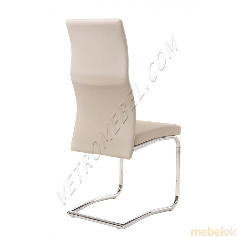 Комплект стіл TM-50 капучіно + латте + 4 стільця S-108 капучіно від фабрики Vetro Mebel (Ветро мебель)