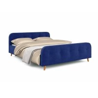 Кровать Skandi 160x200 синий