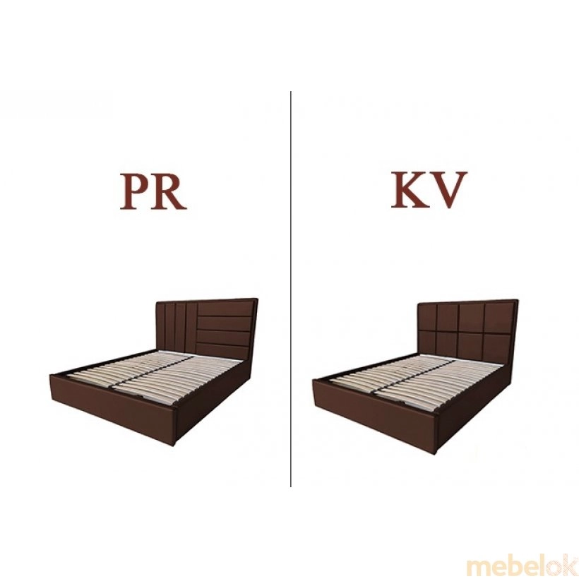 Ліжко Софі 160x200 шоколад PR / KV з подьемныйм механізмом від фабрики Viorina (Віорина)