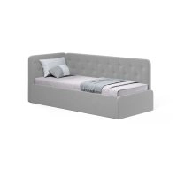 Кровать Boston 80x190 серый