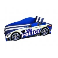 Дитяче ліжко Elit E-8 Police Blue 80х170 з ящиком