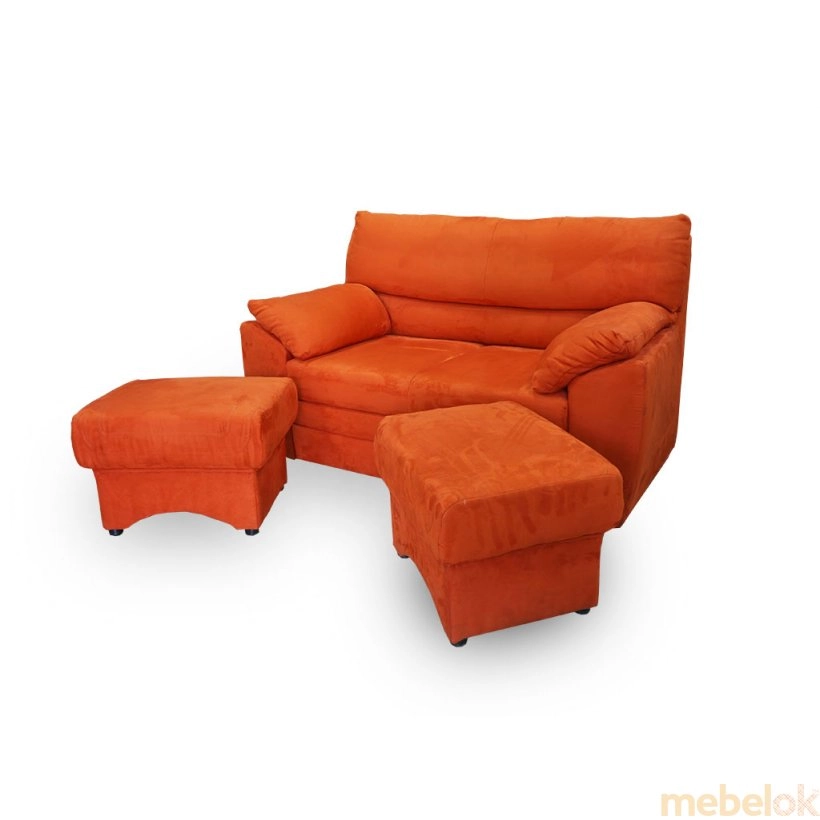 Комплект мягкой мебели Koln 2 (диван + 2 пуфа)