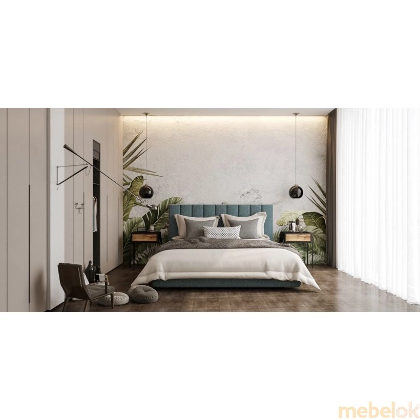 Кровать Marsel с подъемным механизмом 80х190 от фабрики Woodsoft (Вудсофт)