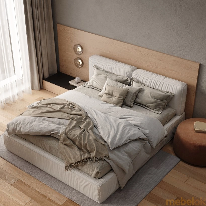 (Кровать без подъемного механизма Toledo 120x190) Woodsoft (Вудсофт)