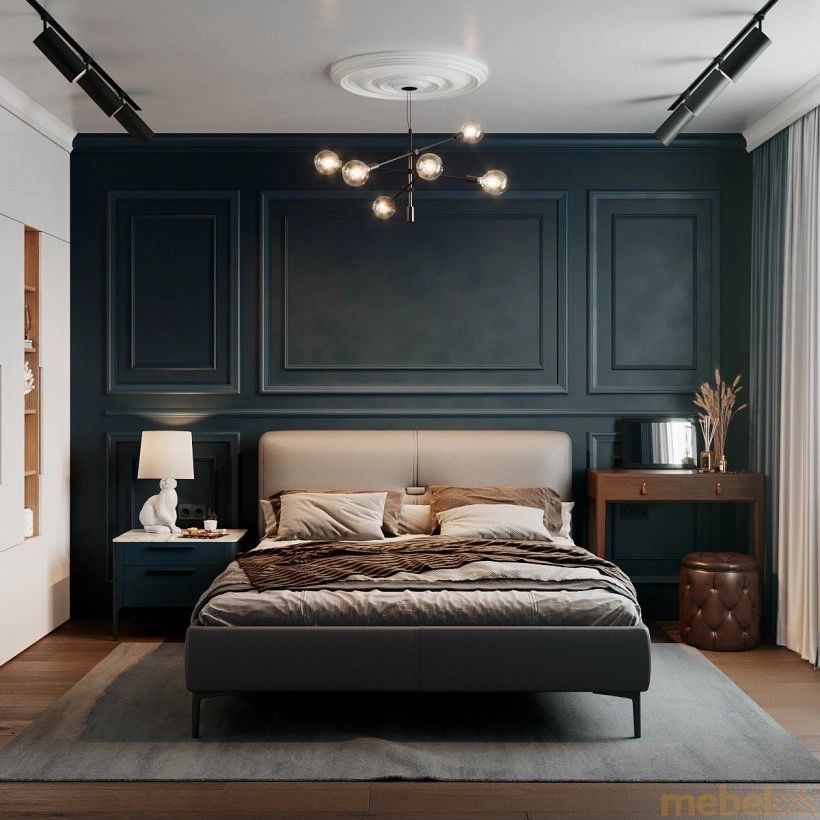 ліжко з виглядом в обстановці (Ліжко Bremen з підйомним механізмом 120x190)
