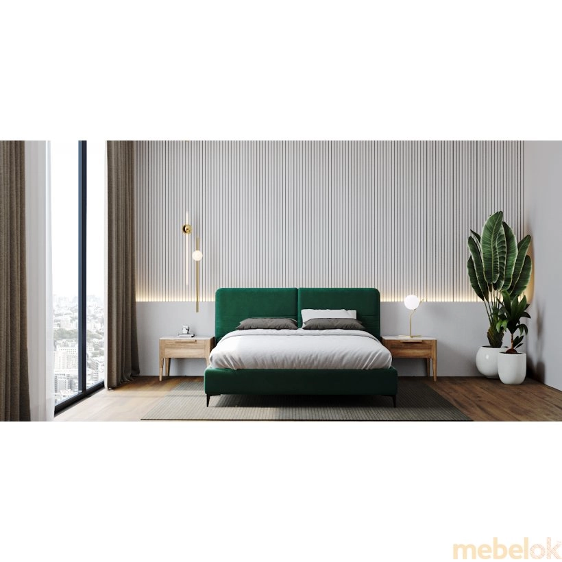 ліжко з виглядом в обстановці (Ліжко Catania з підйомним механізмом 160x200)
