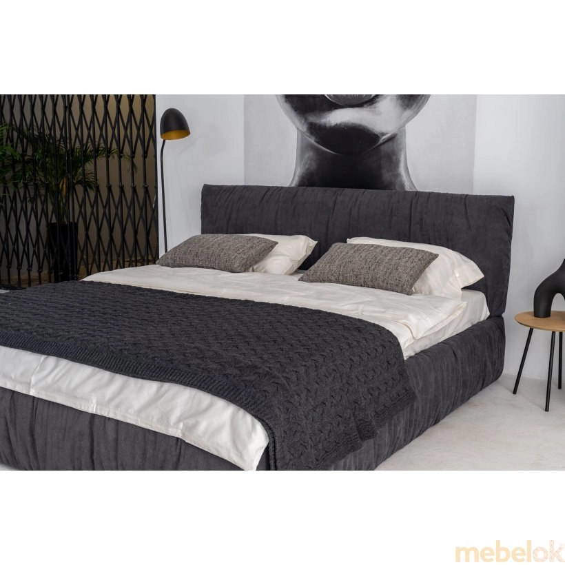 ліжко з виглядом в обстановці (Ліжко без підйомного механізму Kemi 180x200)