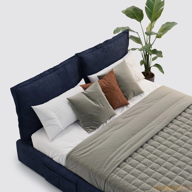 ліжко з виглядом в обстановці (Кровать Paola 160х200)