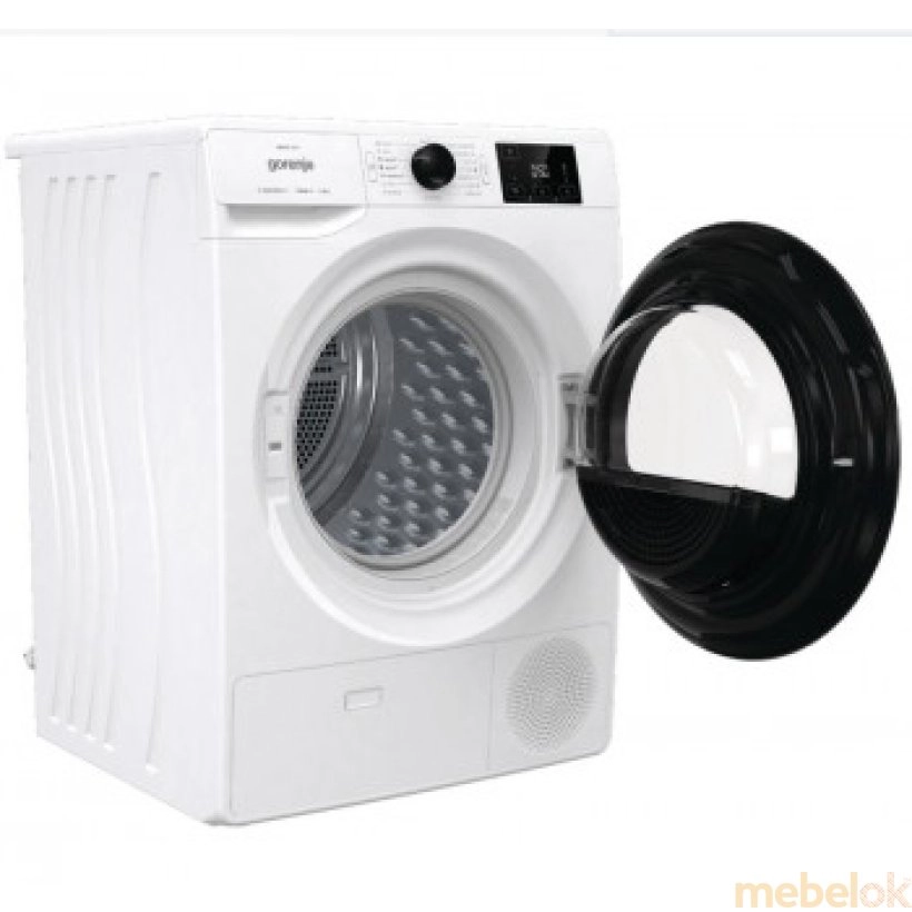 пральну машину з виглядом в обстановці (Сушильна машина Gorenje DNE 83/GN)