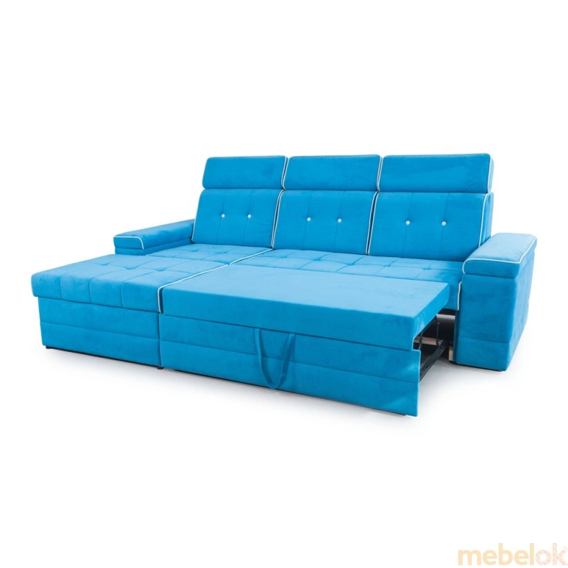 диван с видом в обстановке (Угловой диван Хьюстон 3М)