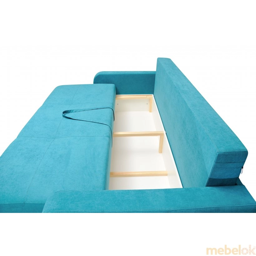 диван с видом в обстановке (Диван Мадрид 140x190)