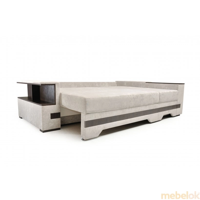 диван з виглядом в обстановці (Диван угловой Марсель блюз 150x200)