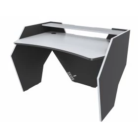 Геймерський стіл GROM-2, чорно-білий
