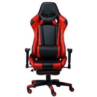 Кресло геймерское Drive-Omega черно-красный