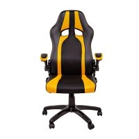 Кресло геймерское Miscolc черно-желтый