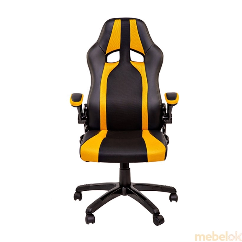 Кресло геймерское Miscolc черно-желтый