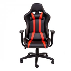 Кресло геймерское Zebra черно-красный