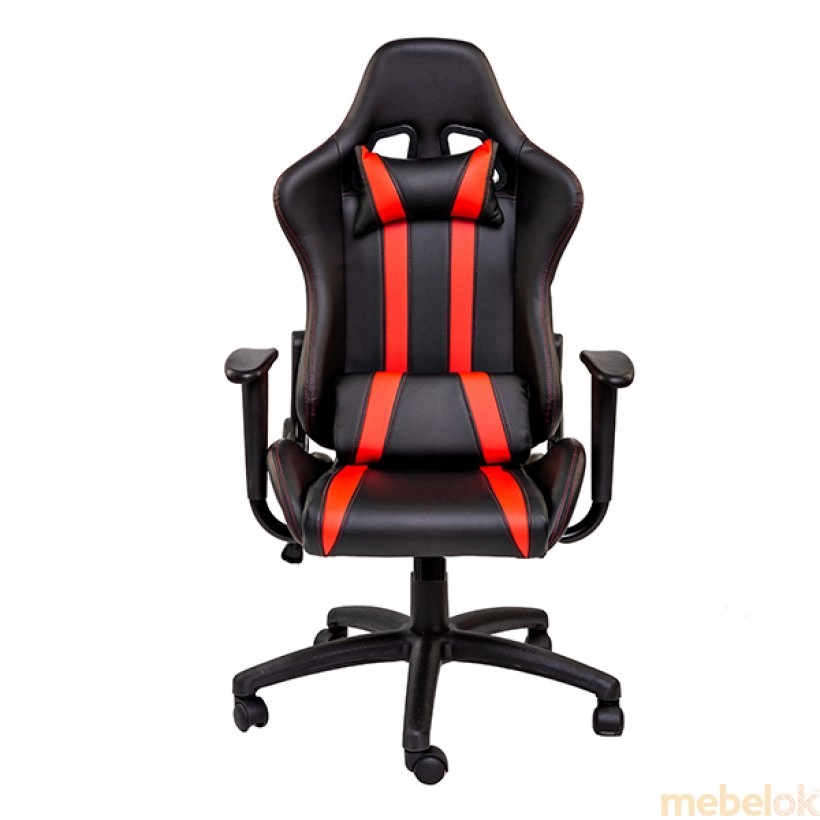Кресло геймерское Zebra черно-красный