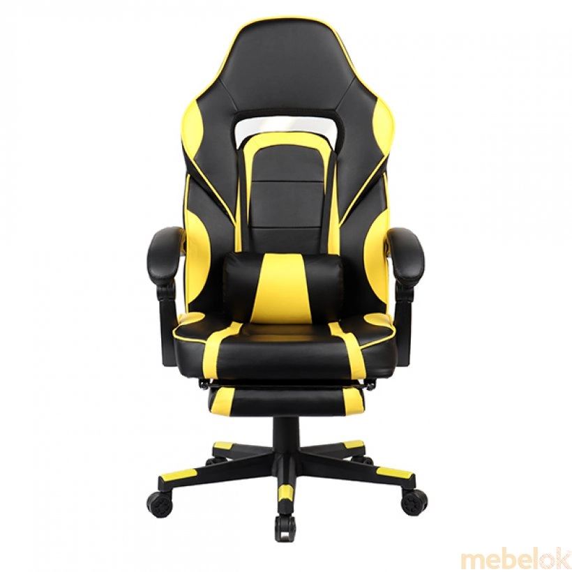 Кресло геймерское Parker-2 черно-желтый