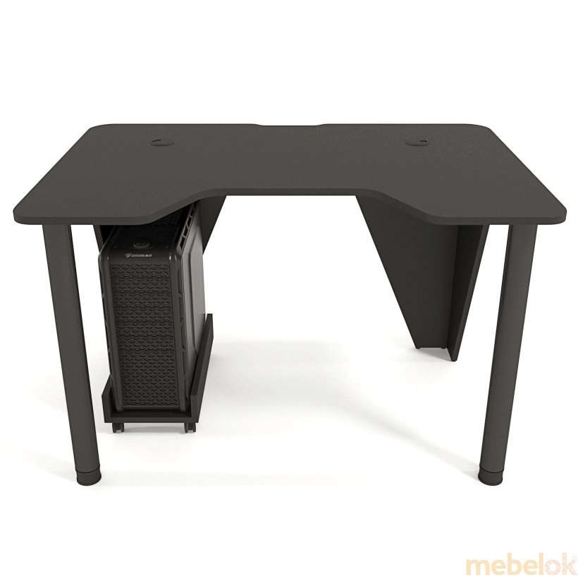 Геймерський стіл ігровий IVAR-1400 чорний від фабрики Zeus (Зевс)