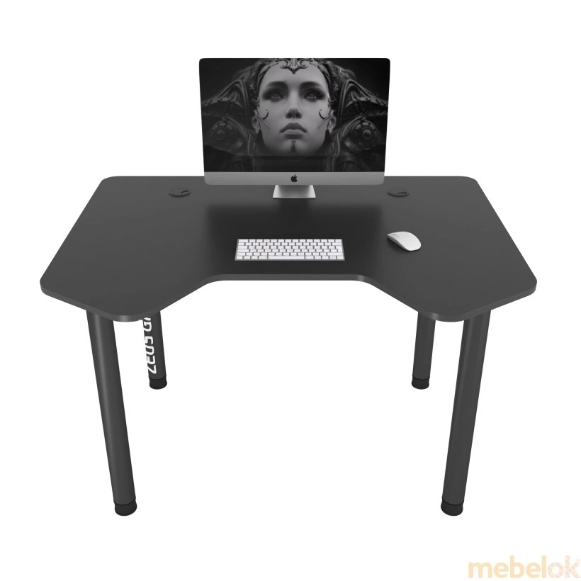 Геймерский стол Pixel, черный от фабрики Zeus (Зевс)