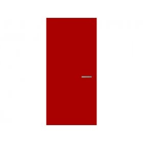 Двери скрытого монтажа Акрил фантазия 210-230 см Красный